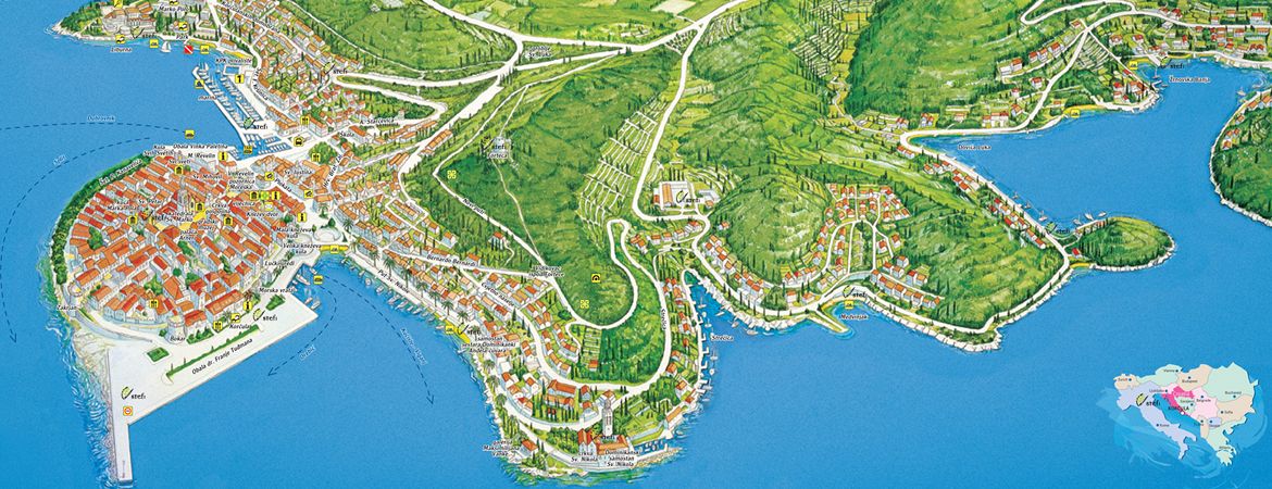 turistička karta hrvatske STEF d.o.o.Izrada svih vrsta karata (hrvatske turističke karte  turistička karta hrvatske