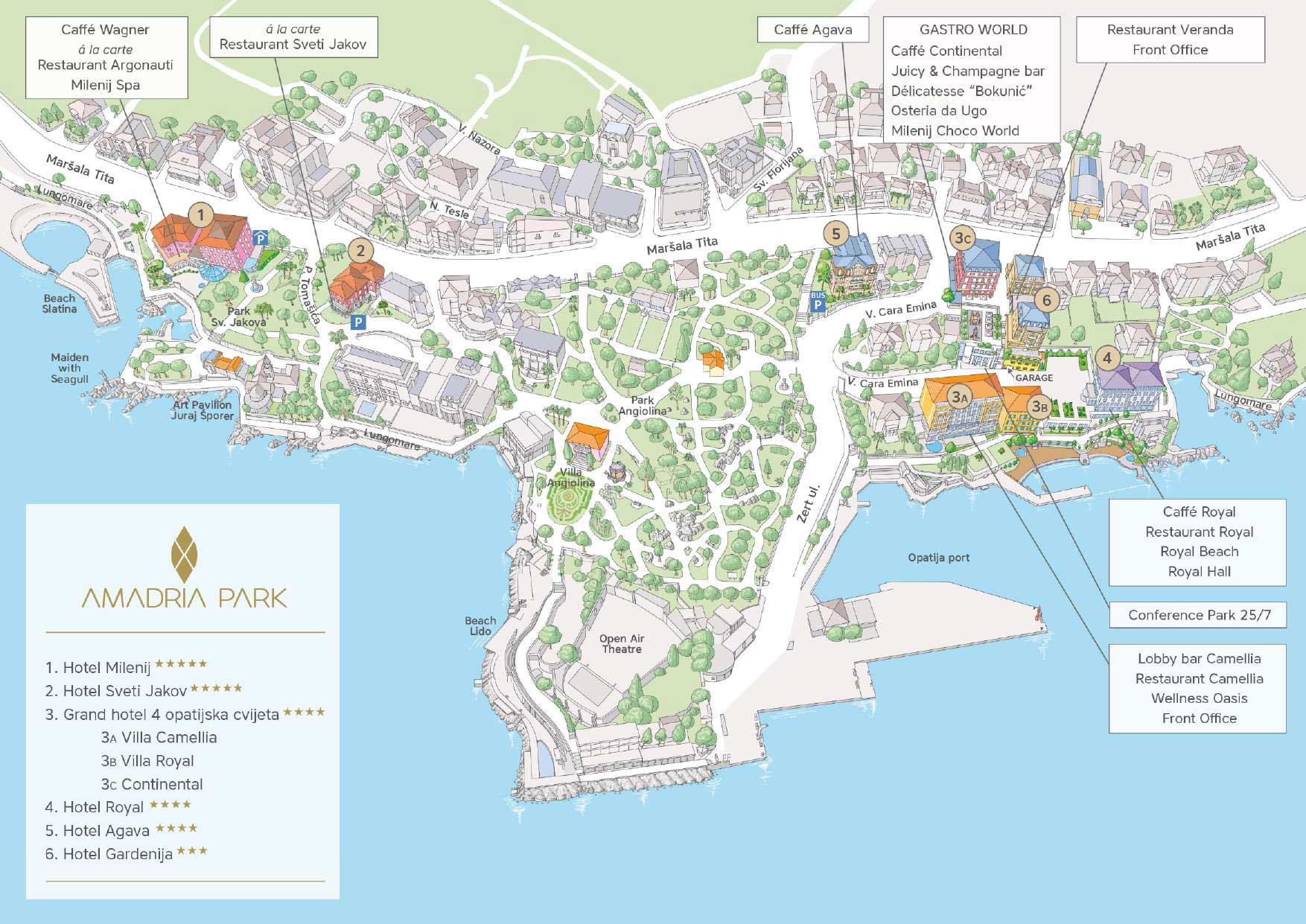 Amadria hoteli Opatija 2021