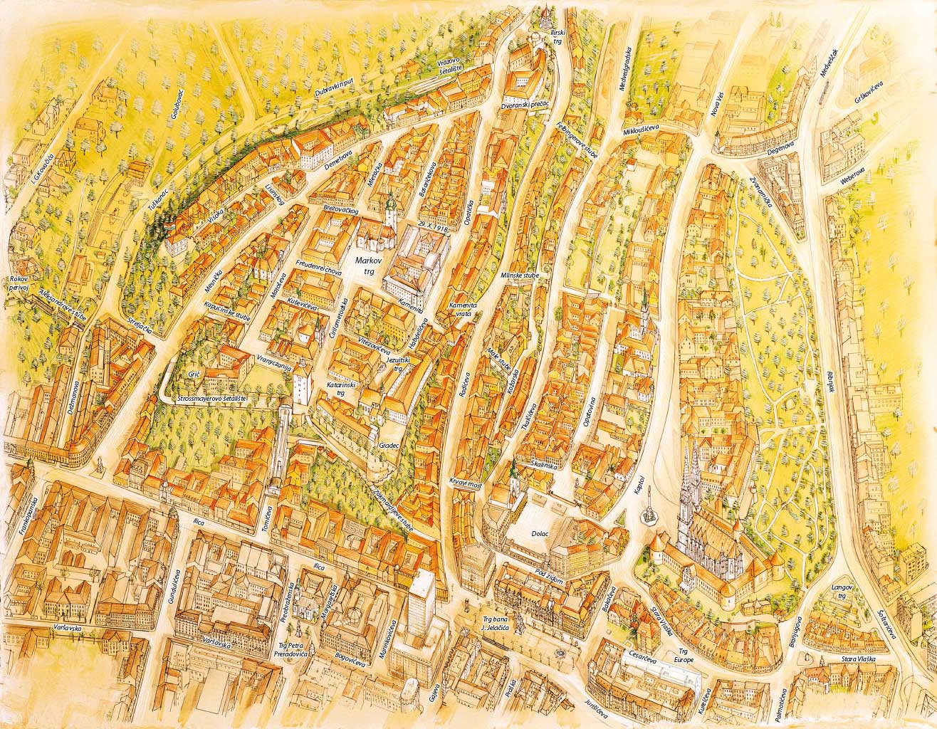 Zagreb Gornji grad 2023